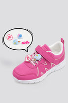 Kids Running Shoes Fuchsia from view 