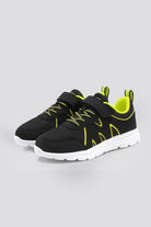 Kids Running Shoes black front view 