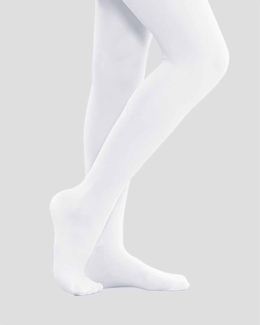 dancer tights white