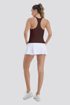 Cocoa sports tank top back view