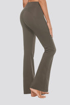  Bootcut Pants Tea Brown side view