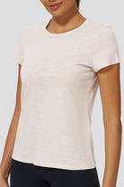 Haystack womens cotton t-shirts front view detail