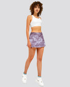 pleated tennis skirt Tie Dye Pink front