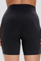 high waist yoga shorts blend comfort