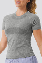 Grey best yoga clothes side view