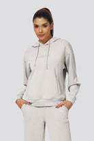 Light Grey womens loungewear front view detail