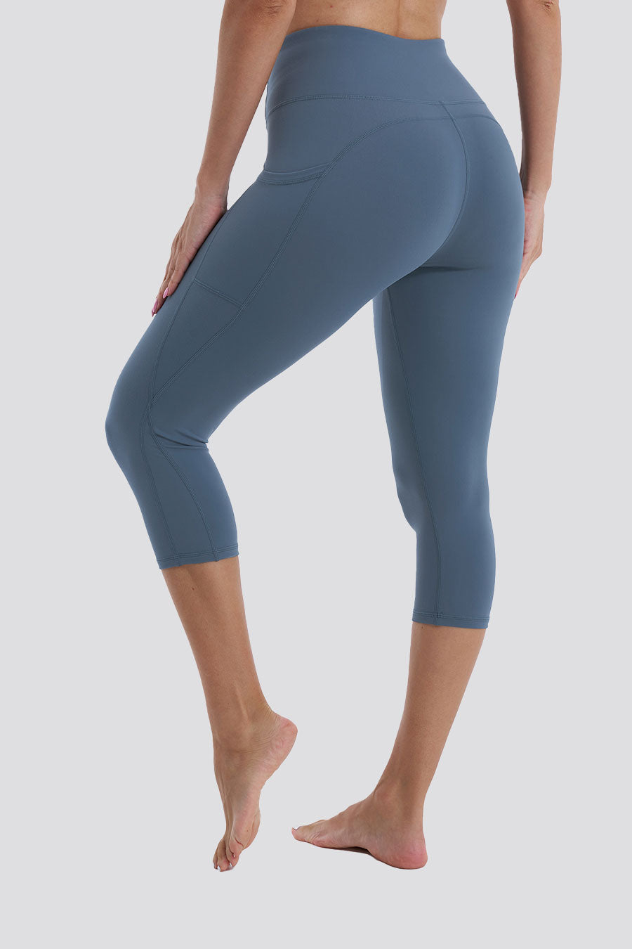 yoga leggings high waist back view