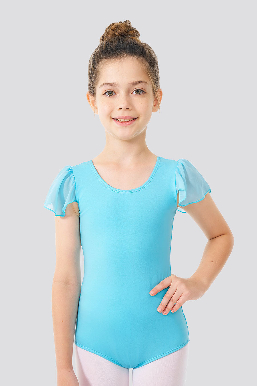 light blue ballet leotards for girls 