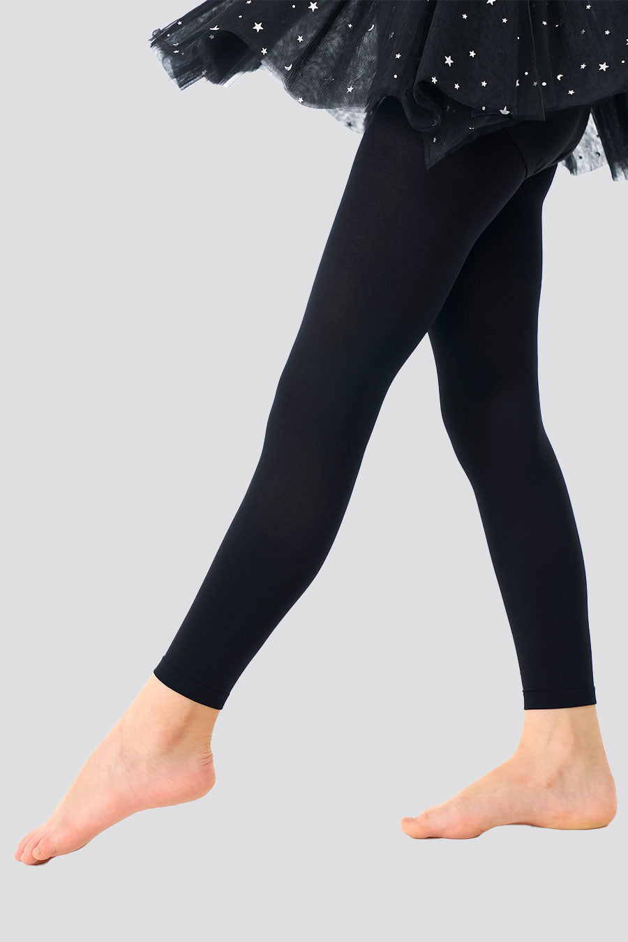 dancer tights side view