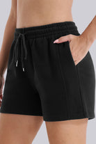 black running shorts women