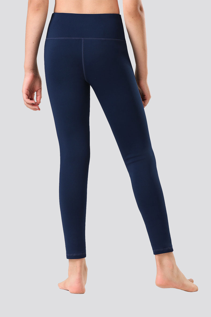 Winter leggings navy back view