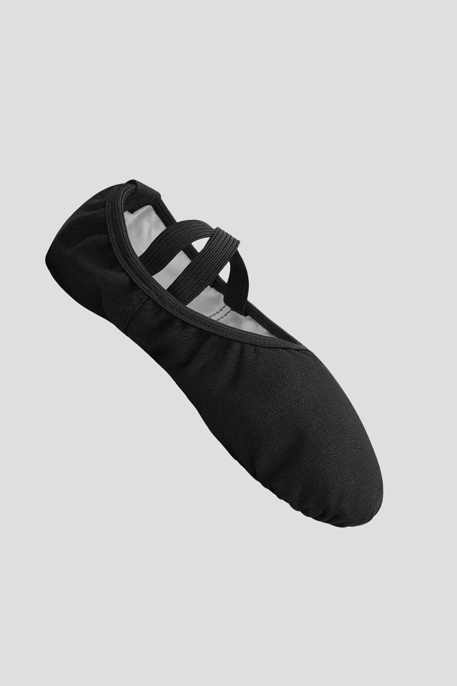 Black women ballet shoes side view