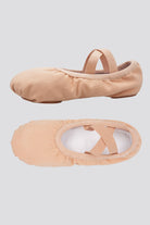 tan ballet shoes