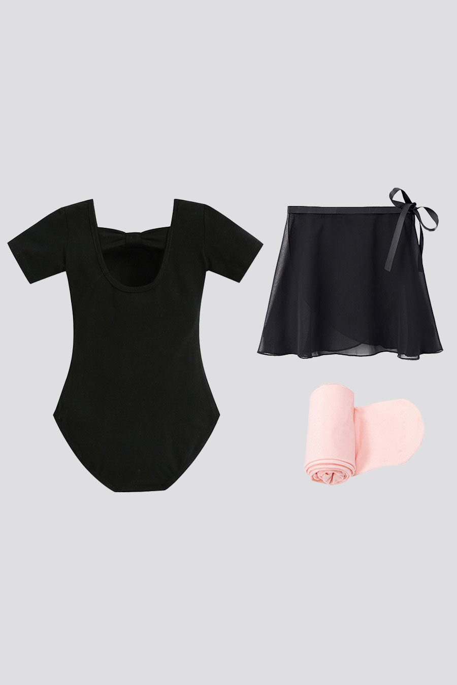 Black toddler leotards kit