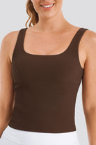 Cocoa womens tank tops front view