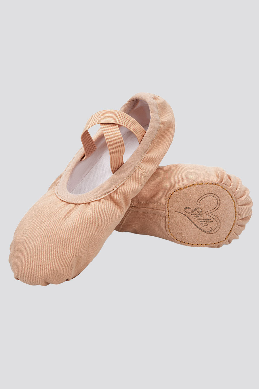 womens ballet shoes tan