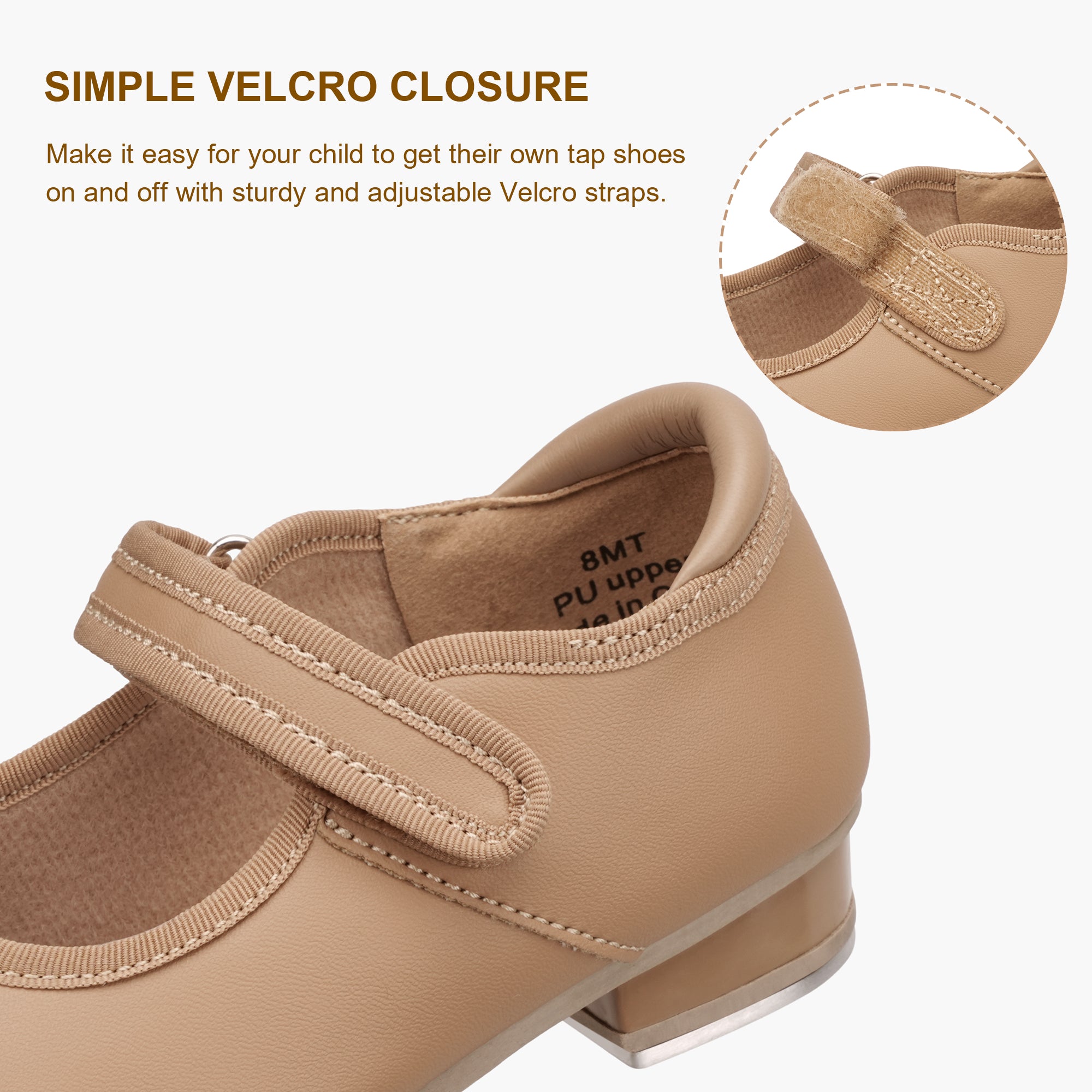 tap dance shoes velcro