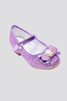 Purple Mary jane shoes for girls front view