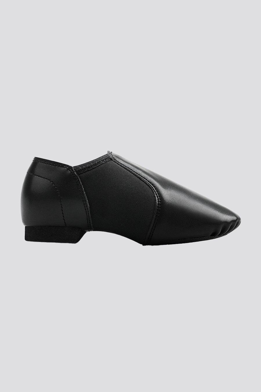 Black Jazz dance shoes side view