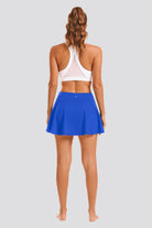 Sapphire tennis skirt dress back view