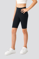 Black biker shorts