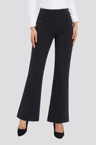 Front view black dress pants