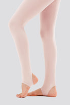 stirrup tights pink