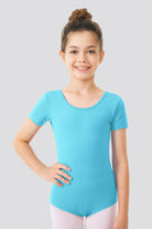 Blue leotard toddler