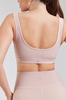 Rose Clay underwire sports bra back view