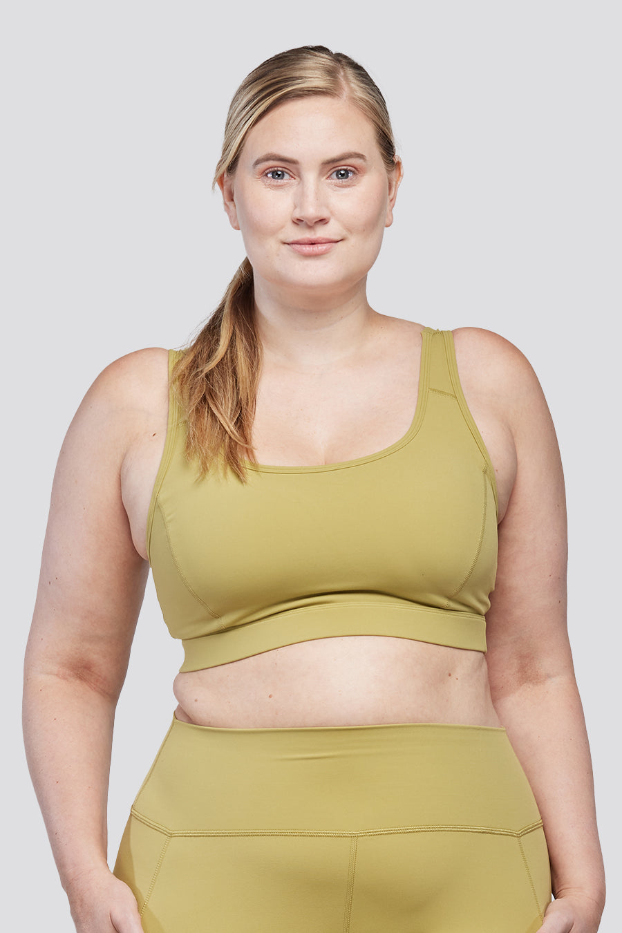 Golden Lime womens bras front view