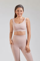 Rose Clay underwire sports bra front view