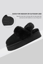 EVA platform slippers suitable for both indoors and outdoors