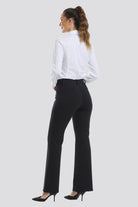 Women Bootcut Pants Black side view