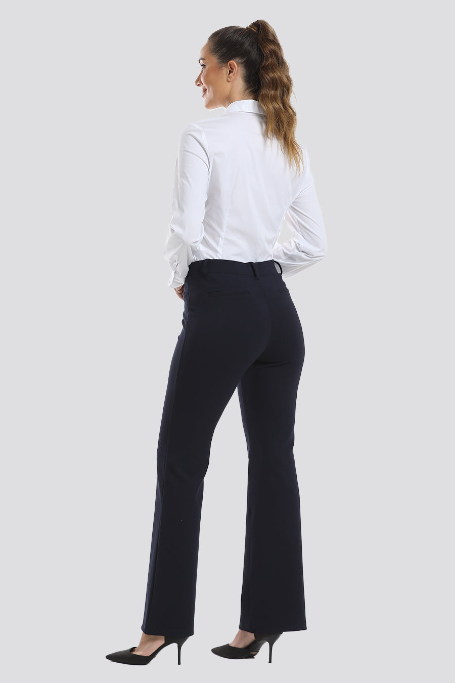 Bootcut Pants for Women back view