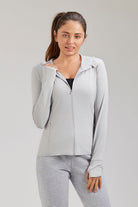 Light Grey sun protection clothing front view