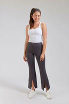 flare yoga pants outfits