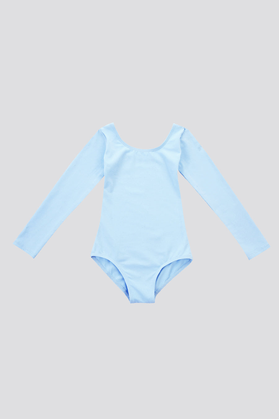 leotards for toddlers blue top view