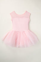 Ballet Pink tutu dresses for girls front view detail