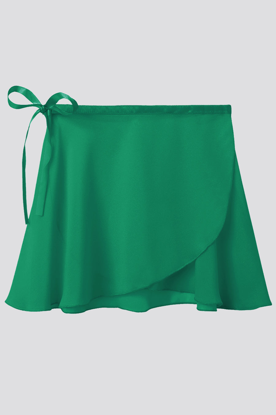 green  ballet wrap skirt