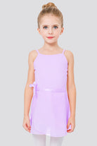 Lavender  ballet wrap skirt front