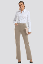 Business Casual Pants Khaki full view