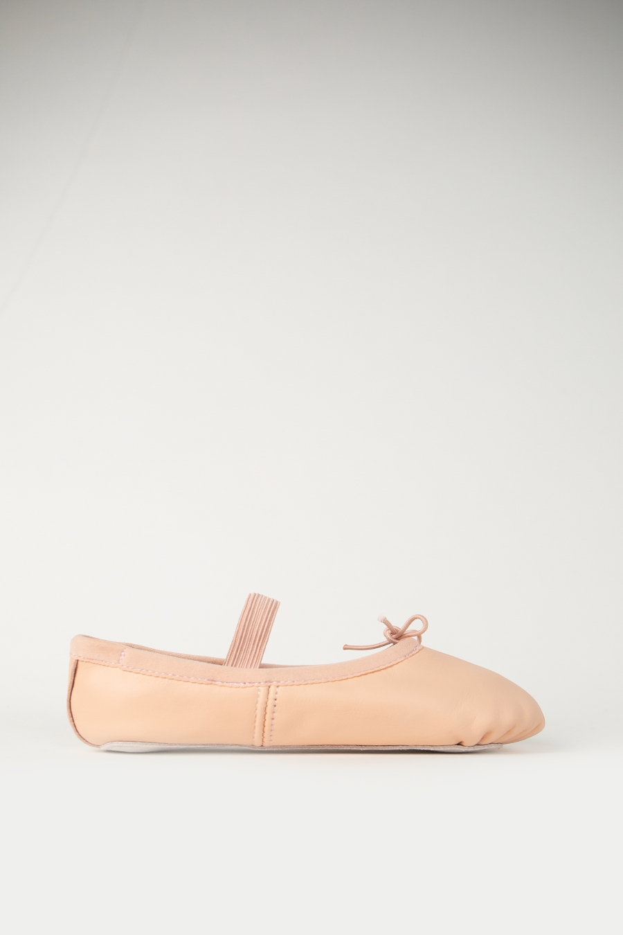 Girl's Premium Leather Ballet Shoes side view