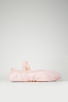 Girl's Classic Canvas Ballet Shoes (no drawstring) side view