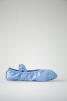 Girl's Satin Ballet Shoes side view