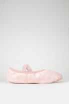 Girl's Full Sole No-Tie Ballet Slippers side view