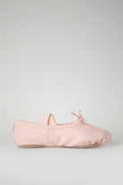 Girl's PU Leather Ballet Shoes(with Lace) side view