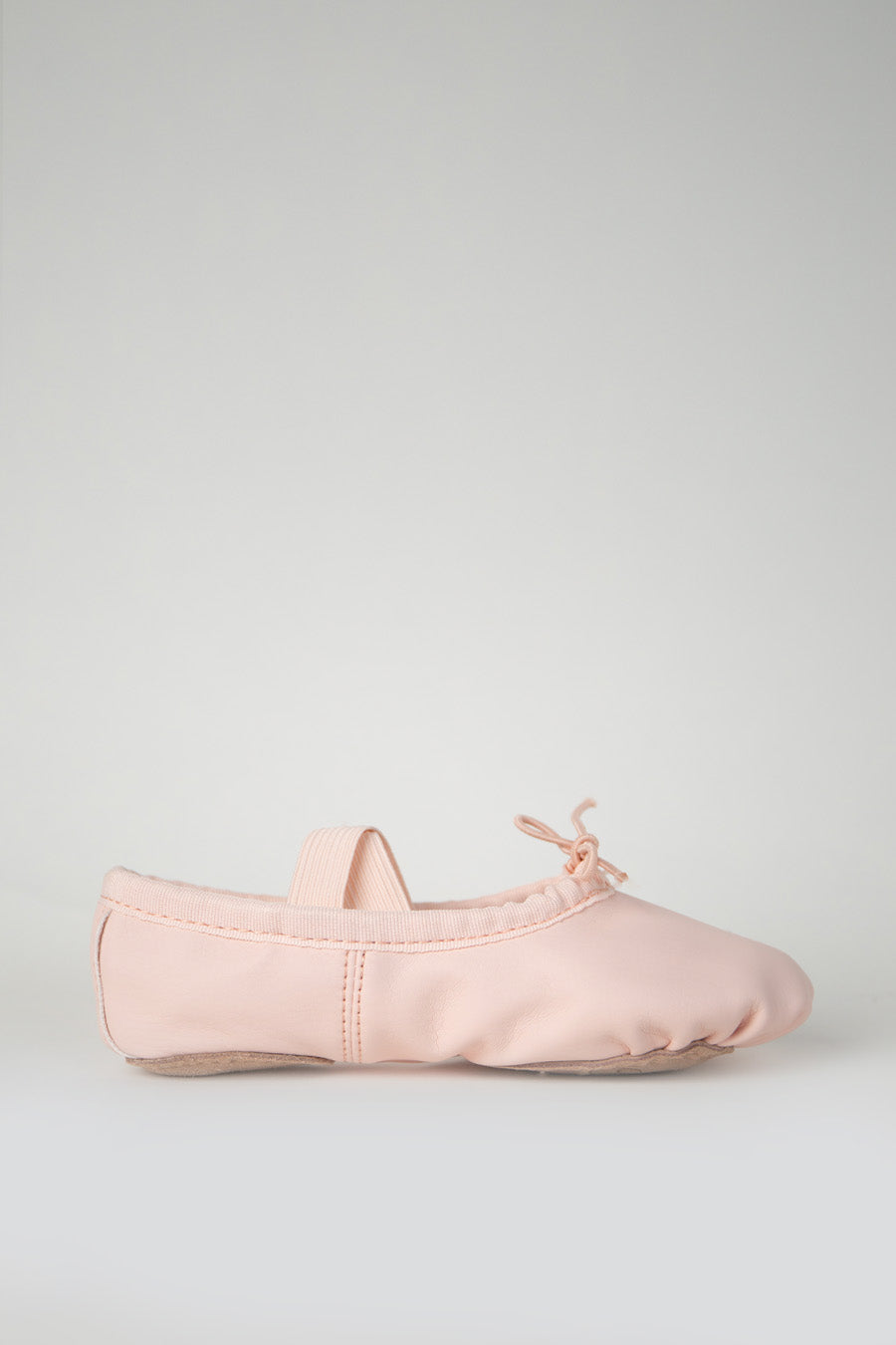 Girl's PU Leather Ballet Shoes(with Lace) side view