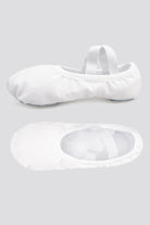 canvas ballet shoes side view