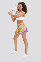 Pastel Pickle tennis skirt full-body