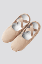 Sand toddler ballet shoes overhead shot